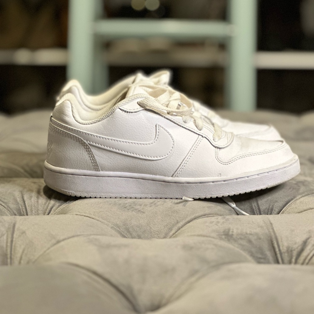 All white nike - like brand new!